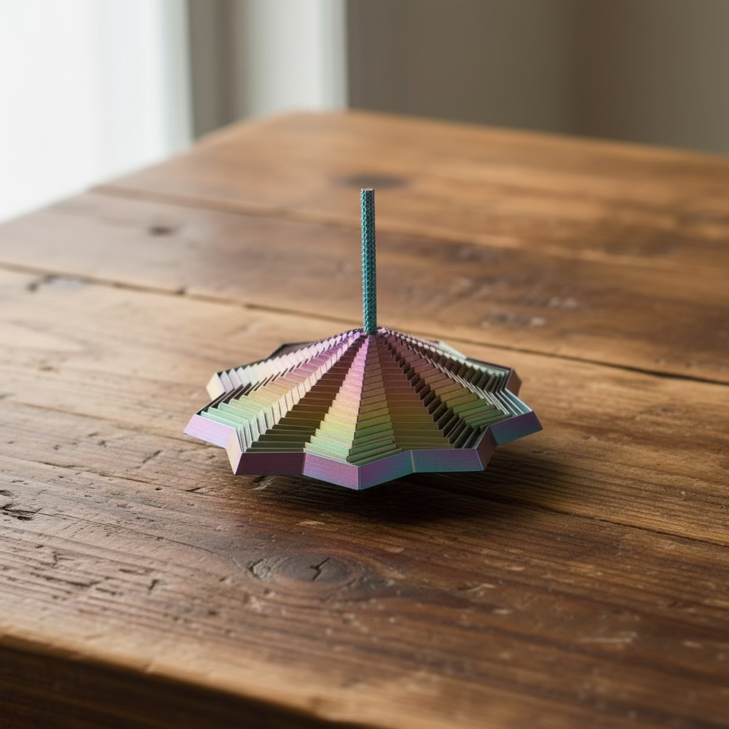 Large Point Star w/ Handle Fidget