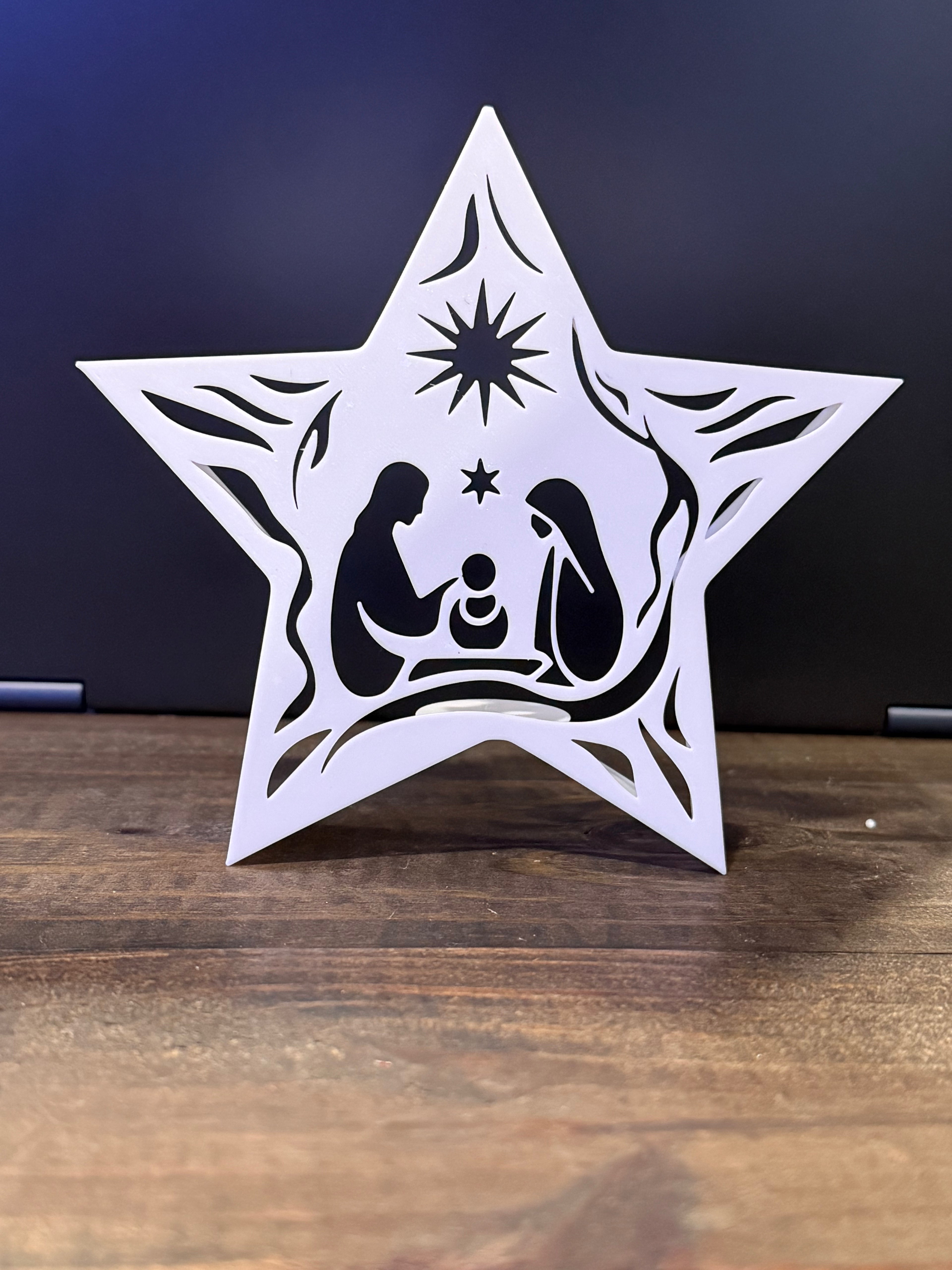 Tea Light Nativity