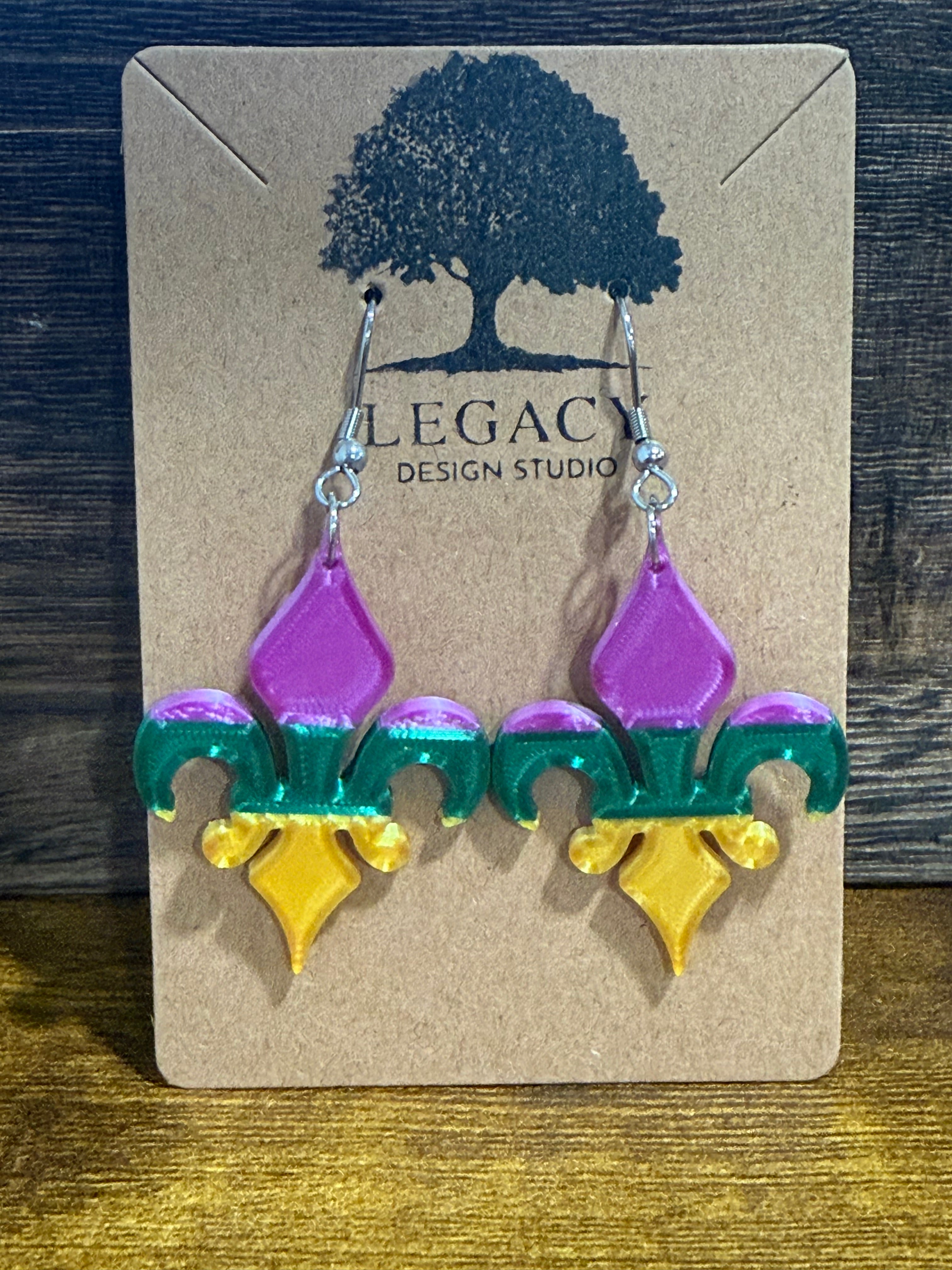 ER- Mardi Gras Fleur-de-lis